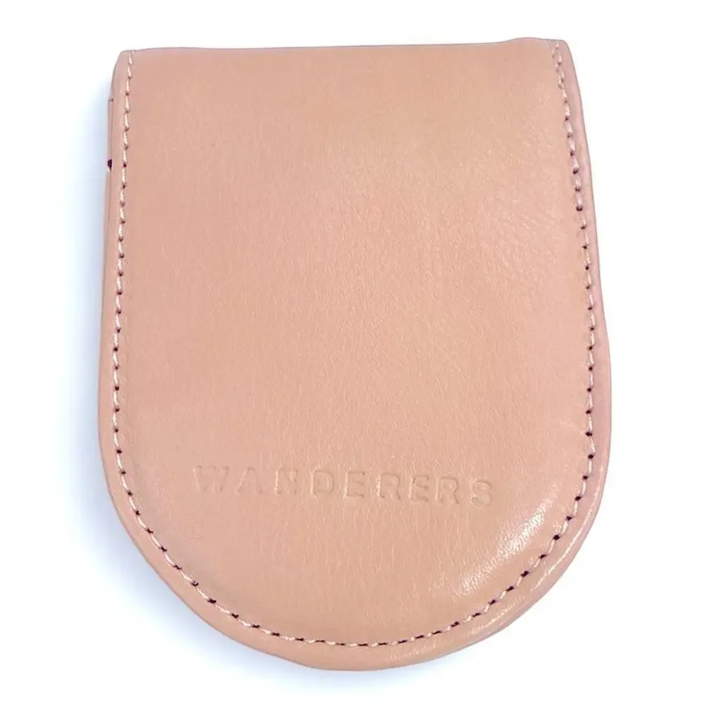 Wanderers Travel Co Leather Ibiza Card Wallet in Blush